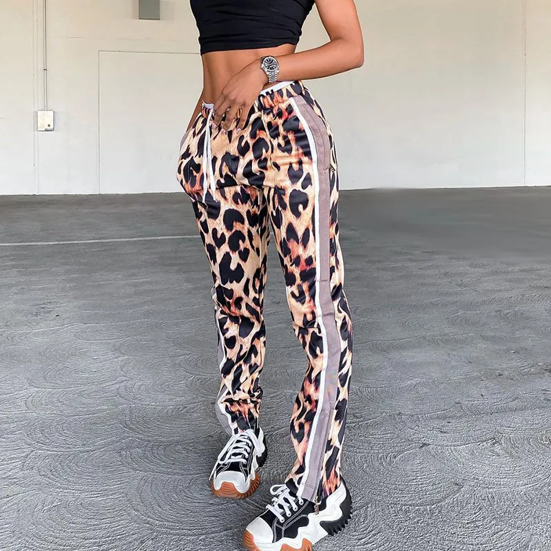 21 LEOPARD Joggers