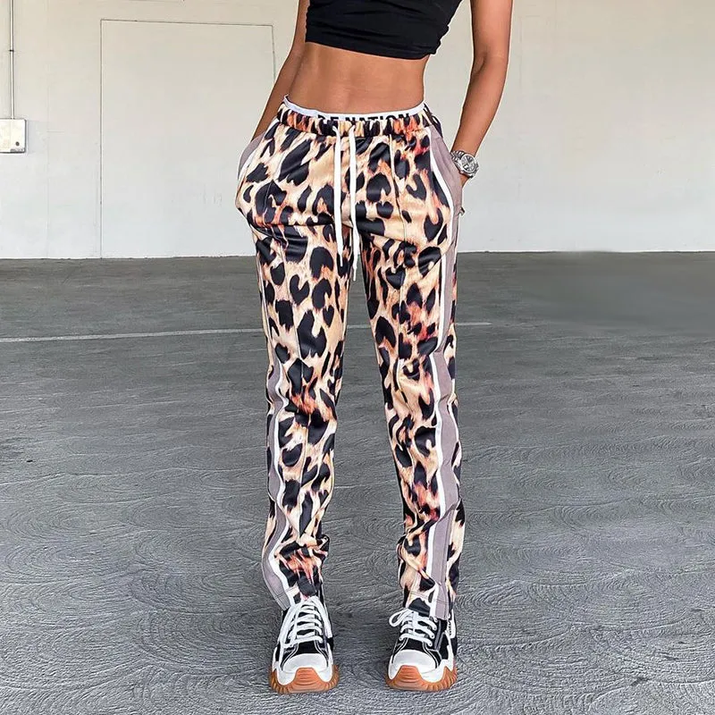 21 LEOPARD Joggers