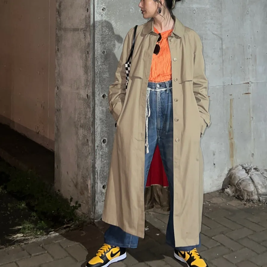 80-90'S USA製 / ROUND COLLAR COAT