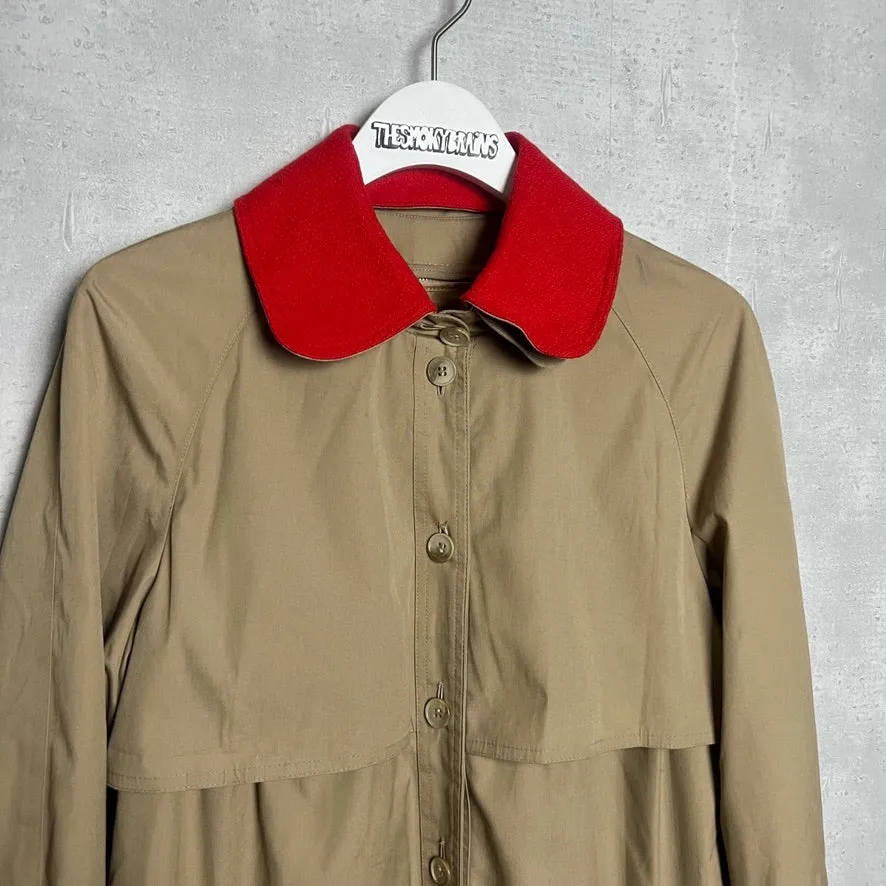 80-90'S USA製 / ROUND COLLAR COAT