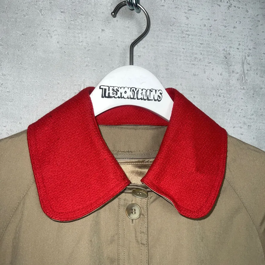 80-90'S USA製 / ROUND COLLAR COAT