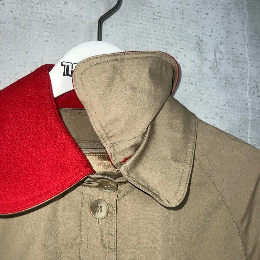 80-90'S USA製 / ROUND COLLAR COAT