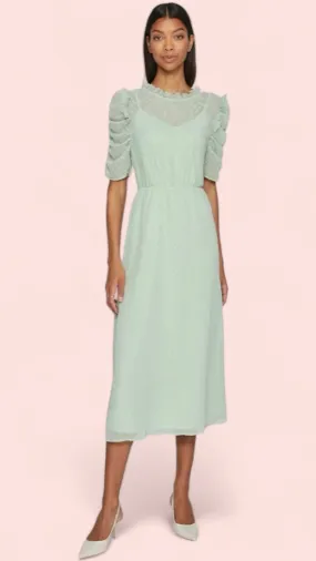 A1567 Vidobby Mint Midi Dress