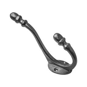 Acorn Coat Hook - Antique Iron