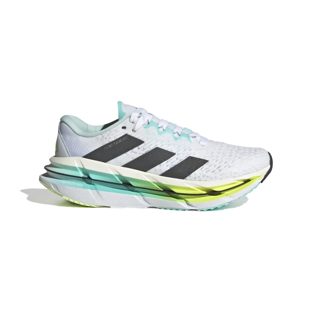 adidas ADISTAR BYD W (WOMENS) フットウェアホワイト/ナイトメタリック/フラッシュアクア