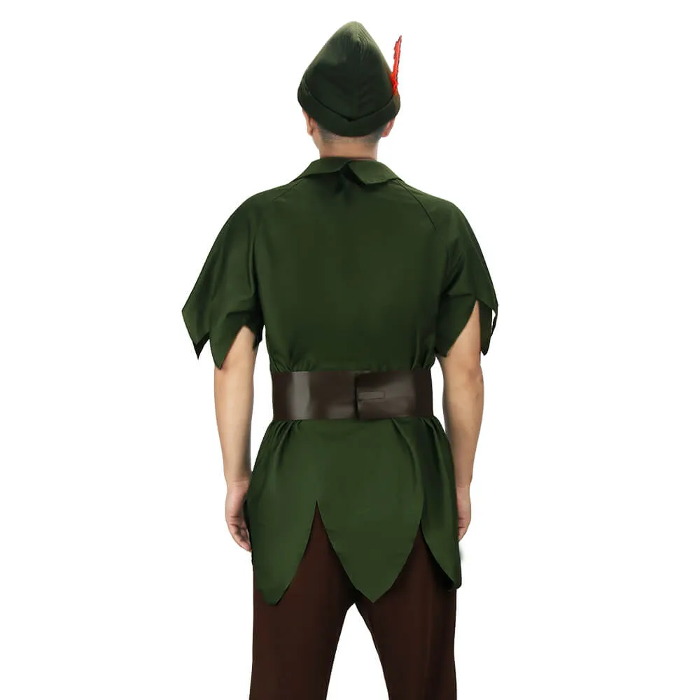 Adults Peter Pan Costume Halloween Christmas Fancy Dress (Ready to Ship)