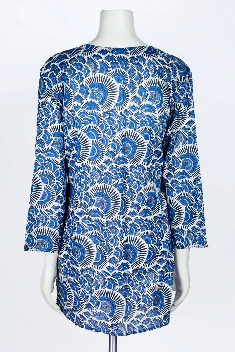 Alisha Tunic in Blue