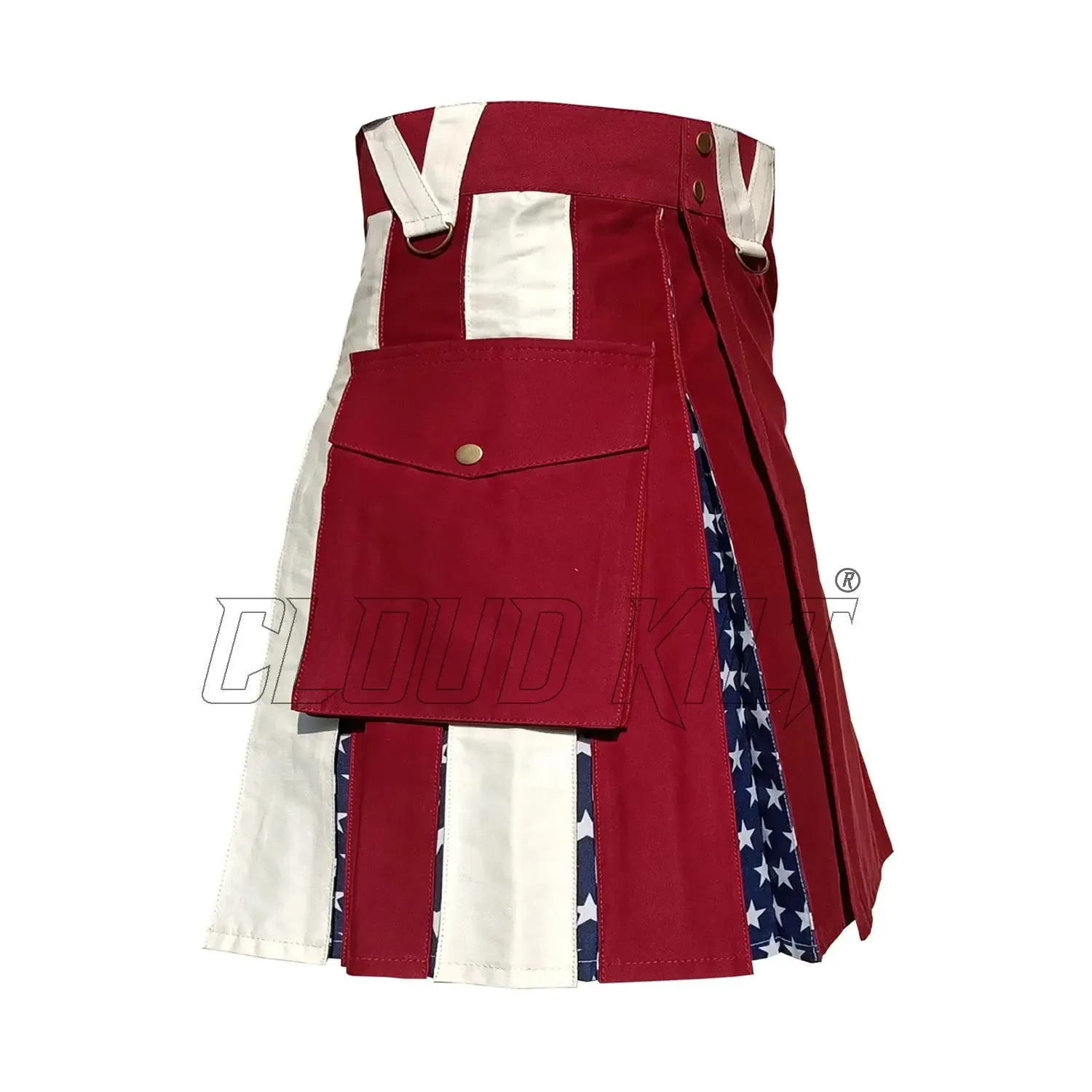 American Flag Hybrid Kilt For Men