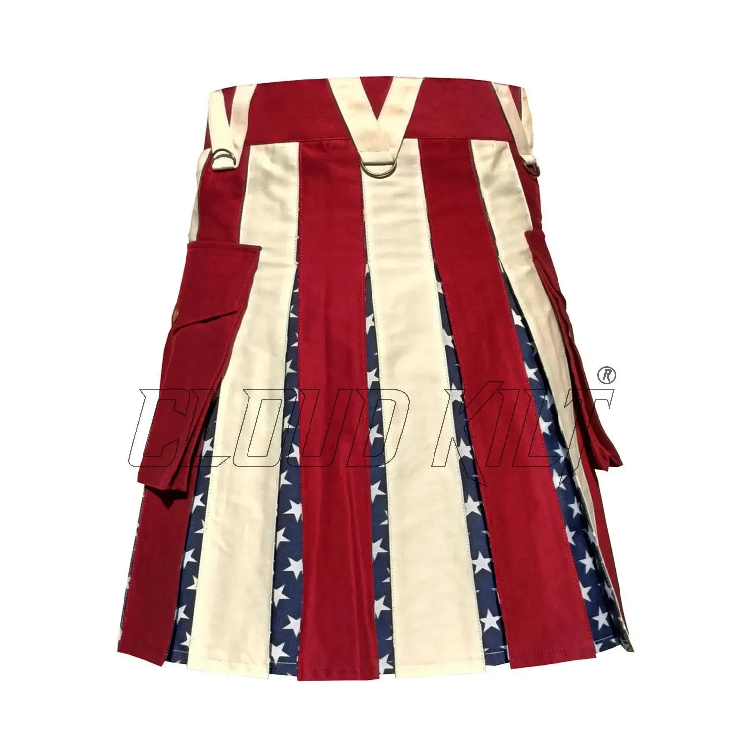 American Flag Hybrid Kilt For Men