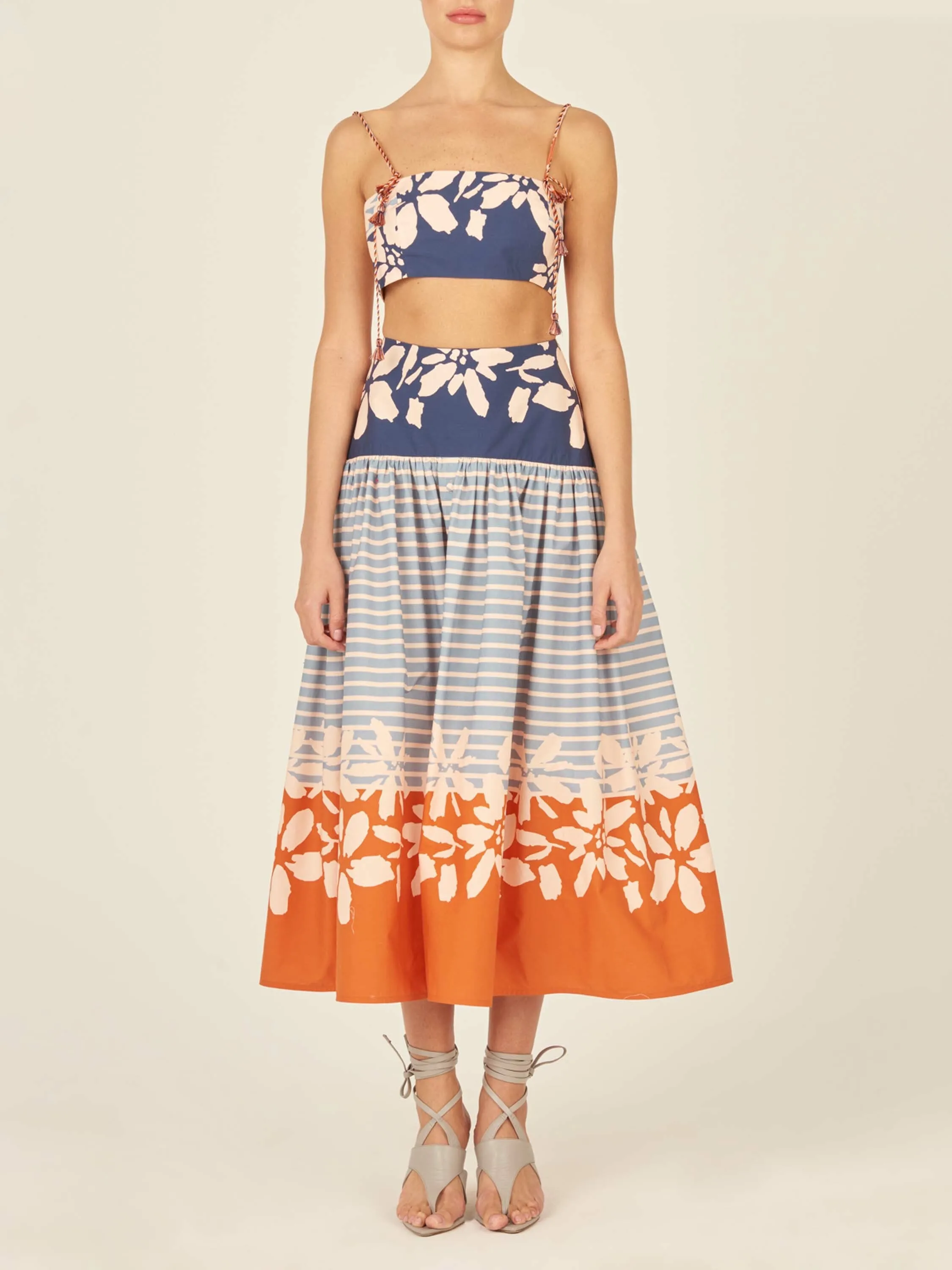 Apia Skirt Celeste Orange