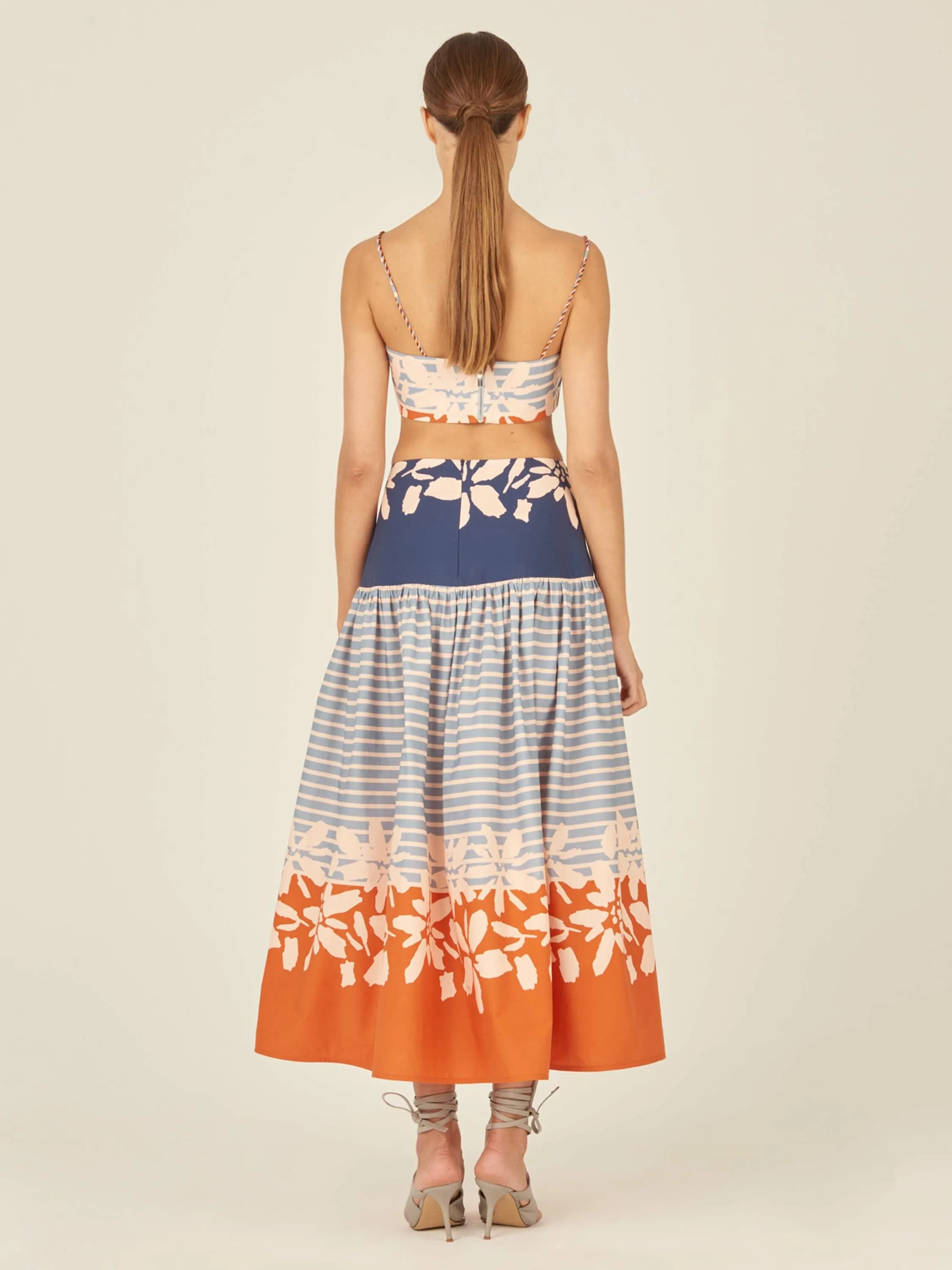 Apia Skirt Celeste Orange