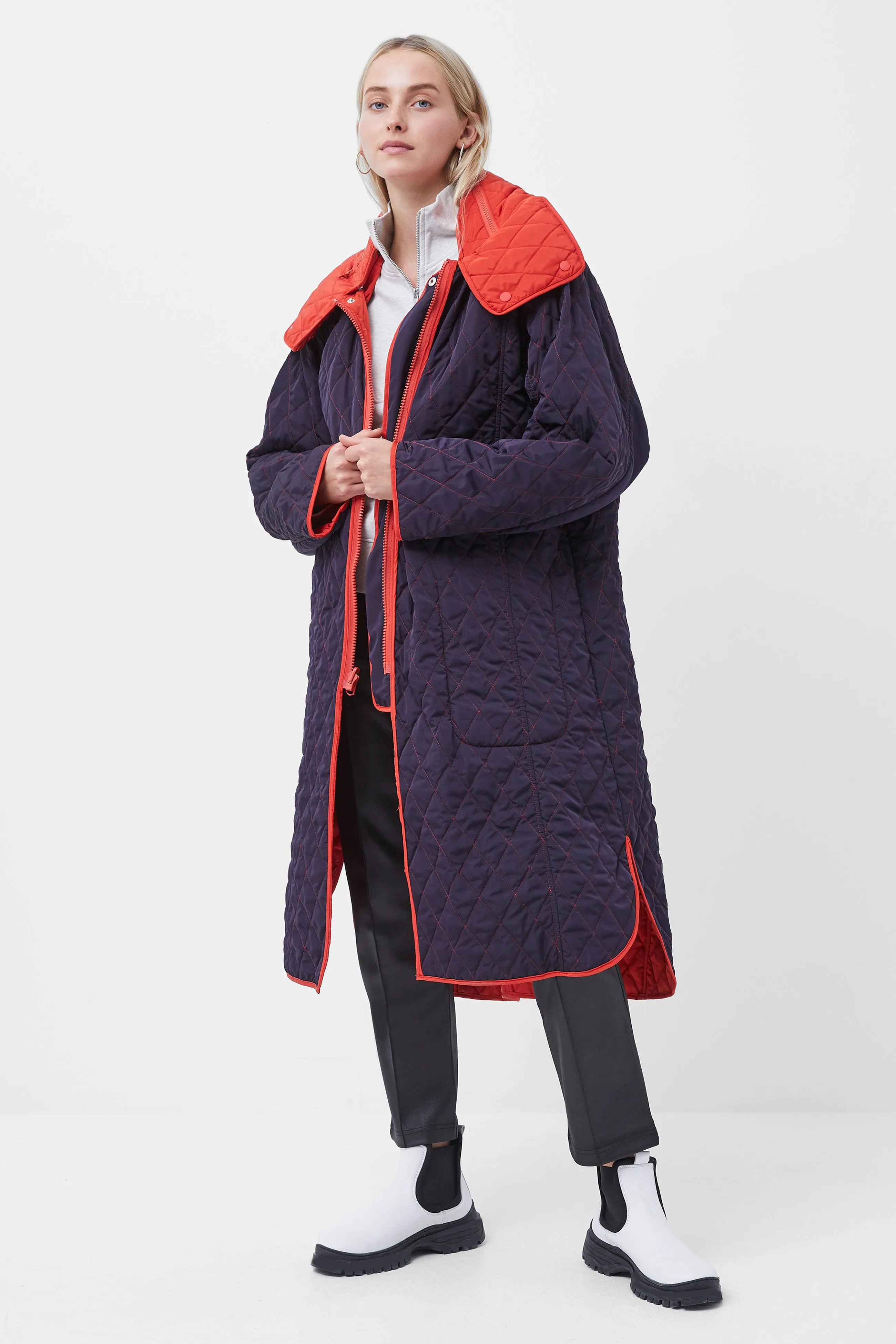 Aris Quilt Reversible Coat