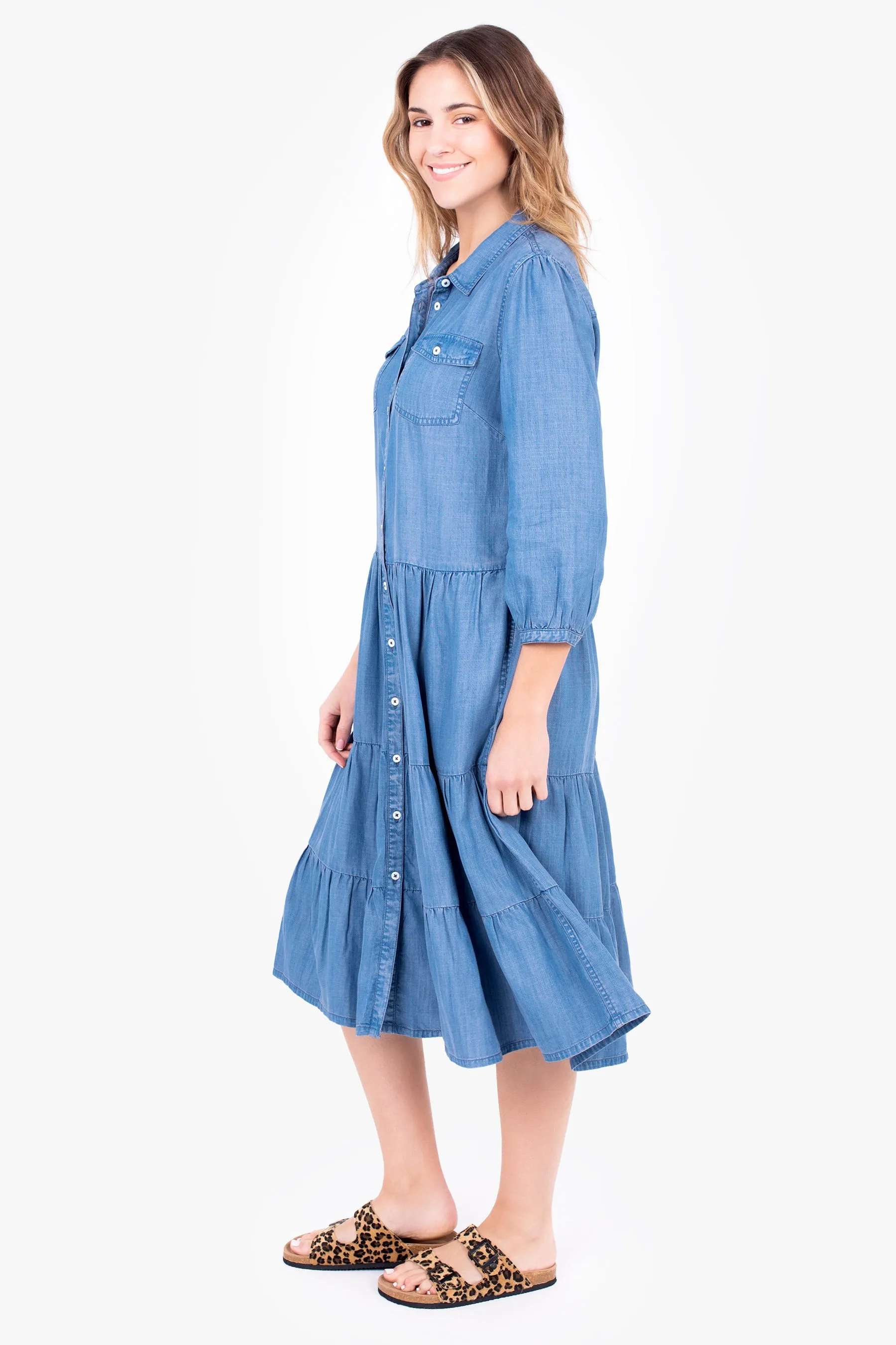 Aubree Shirt Dress