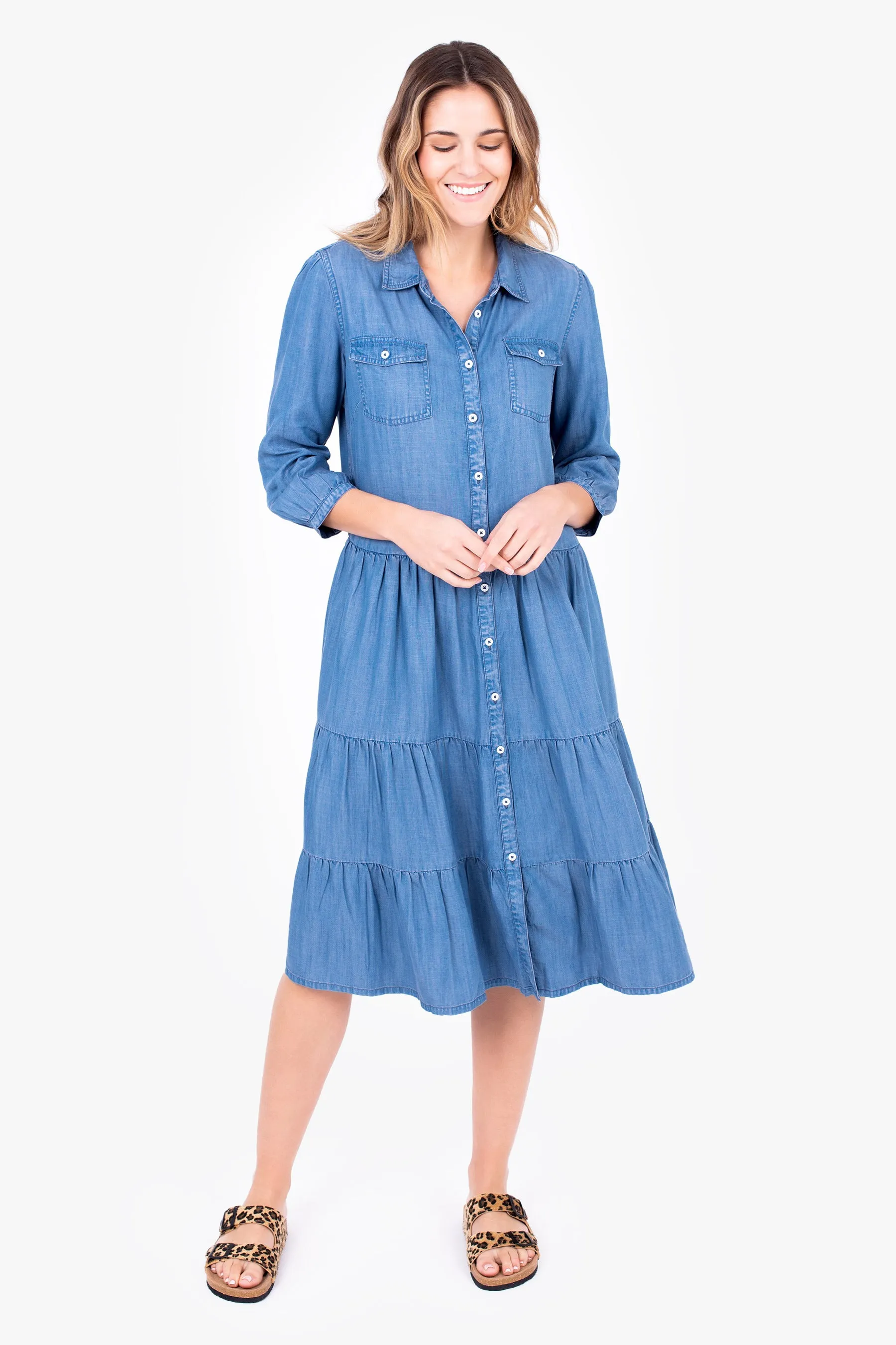 Aubree Shirt Dress