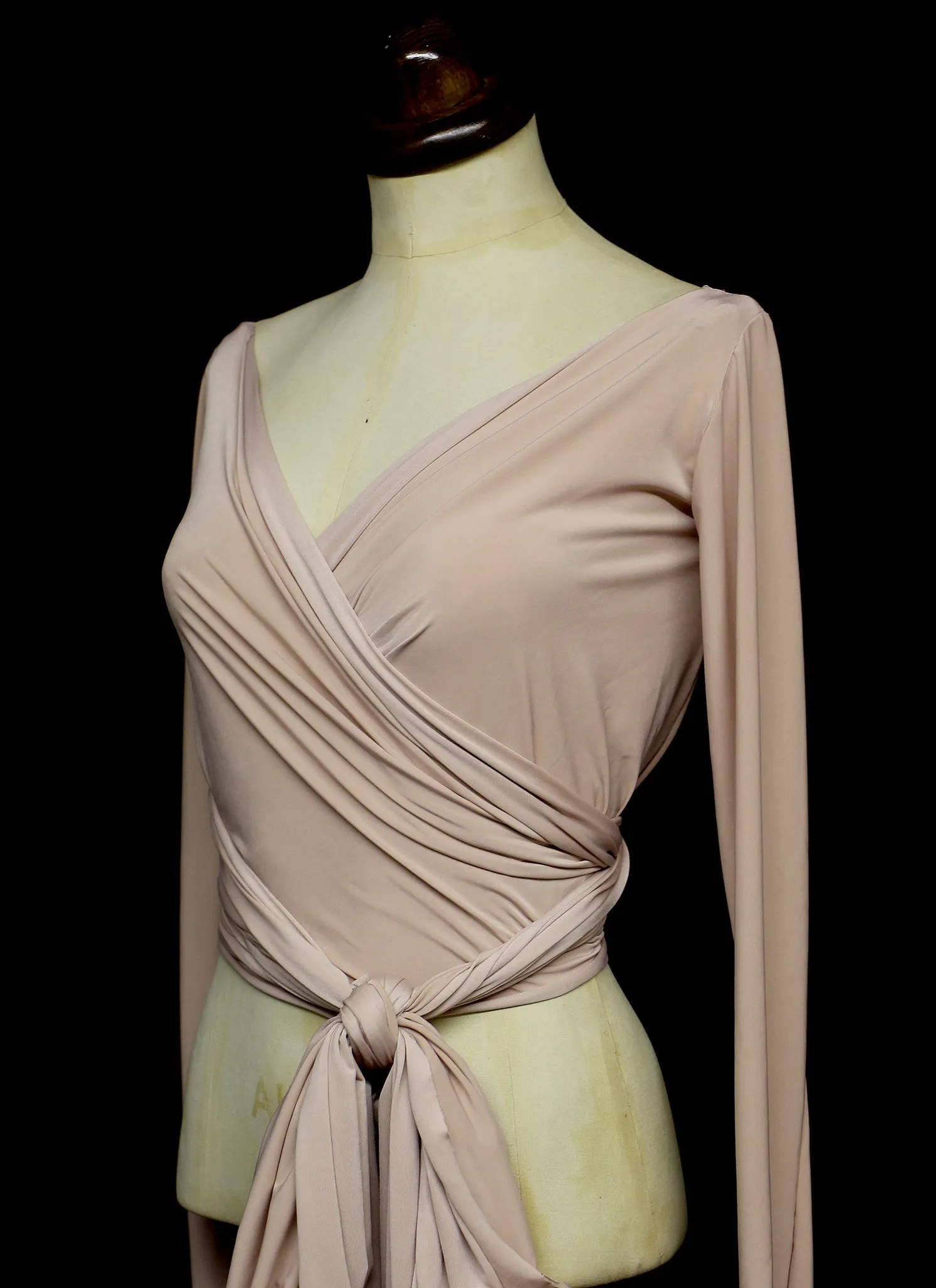 Babette - Bespoke Jersey Ballet Wrap Top