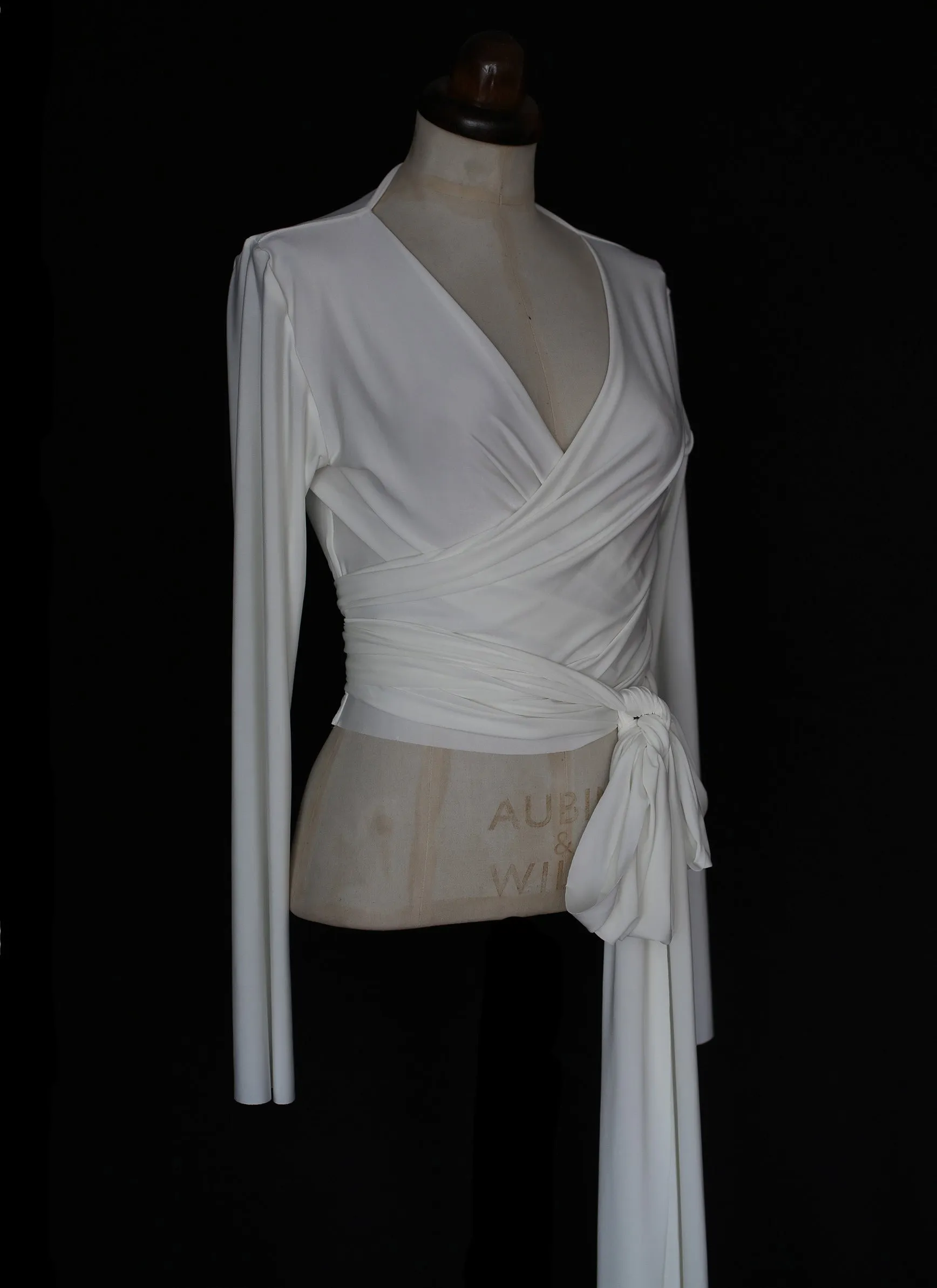 Babette - Bespoke Jersey Ballet Wrap Top