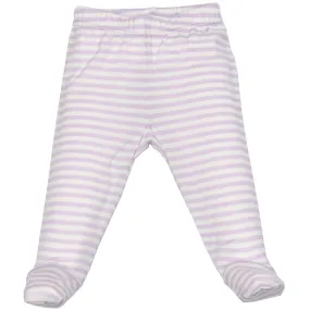 Baby Footed Pants, Merino Wool, Lilac