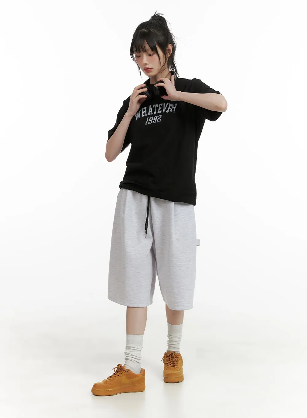 Baggy Midi Sweatpants CU413