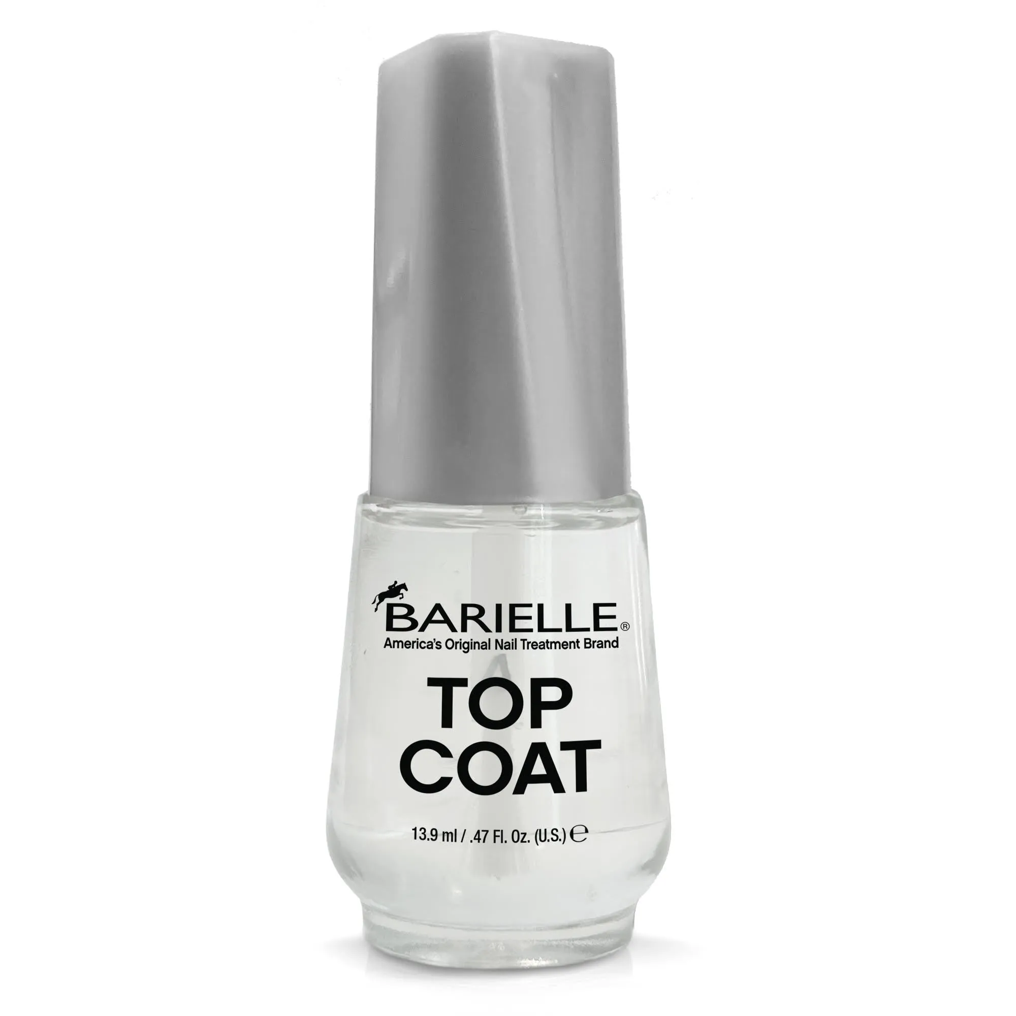 Barielle Top Coat - High Shine Top Coat infused with Vitamin E, Garlic and Horsetail Extracts .47 oz.