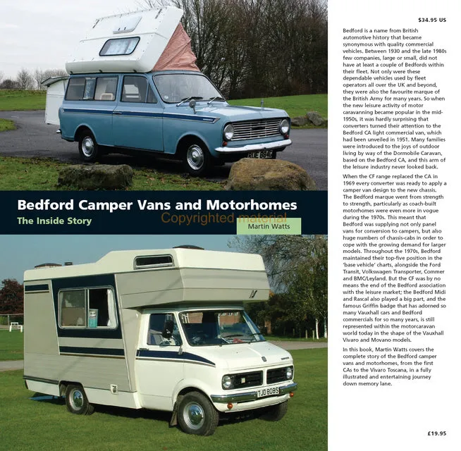 Bedford Camper Vans and Motorhomes