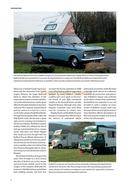 Bedford Camper Vans and Motorhomes