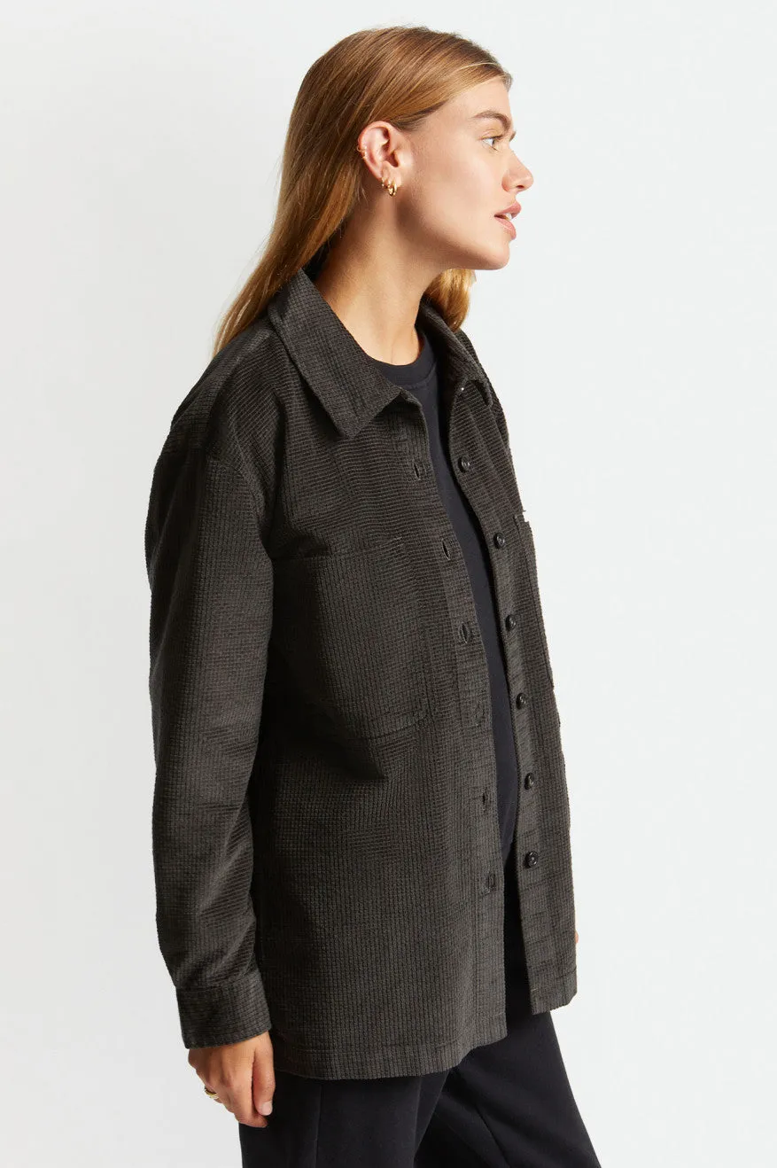 Bowery Tunic Overshirt - Washed Black