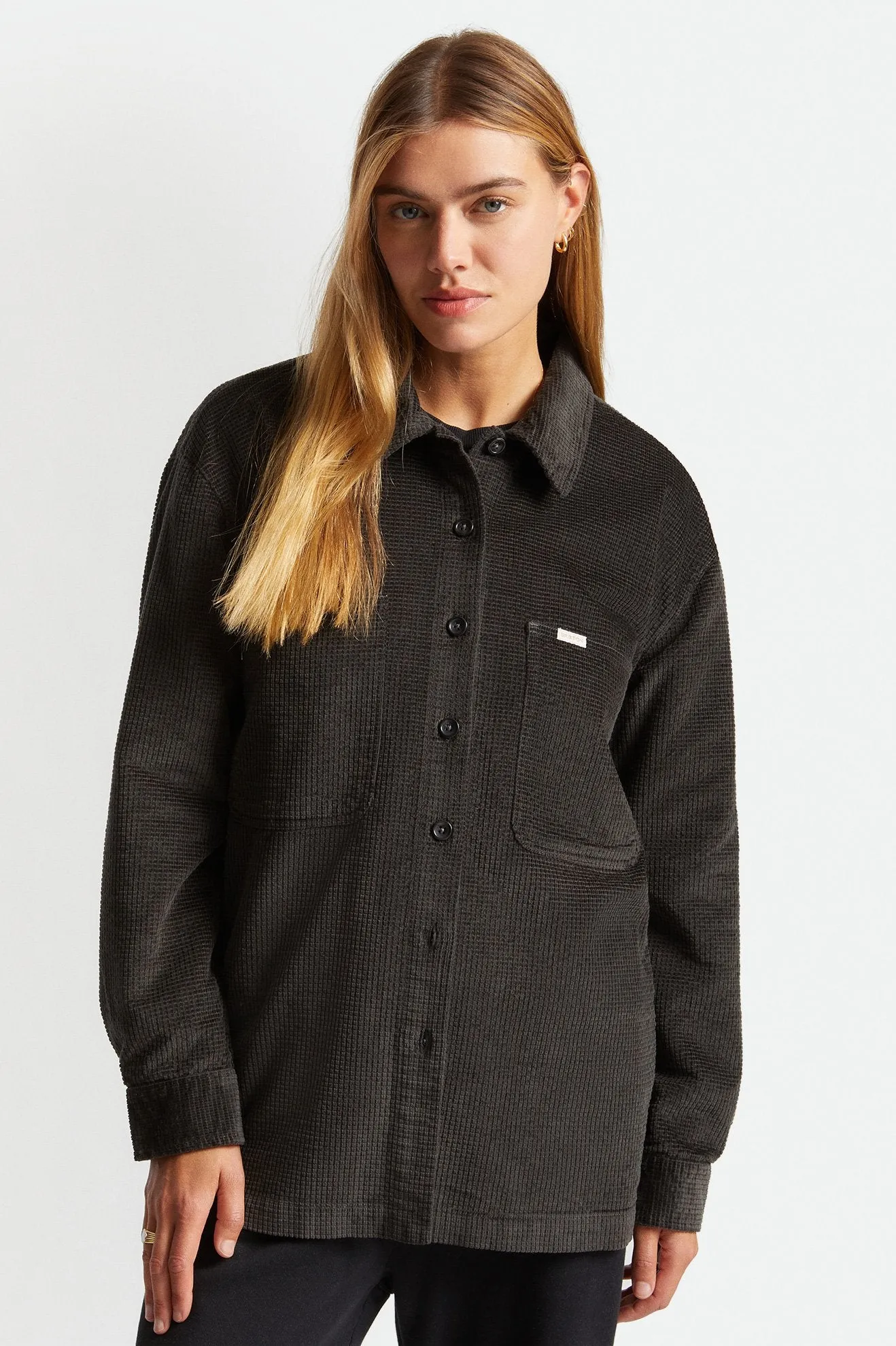 Bowery Tunic Overshirt - Washed Black