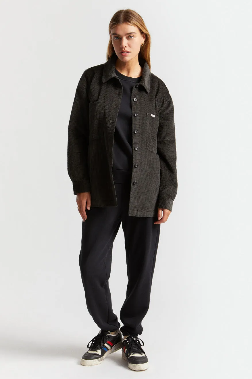 Bowery Tunic Overshirt - Washed Black