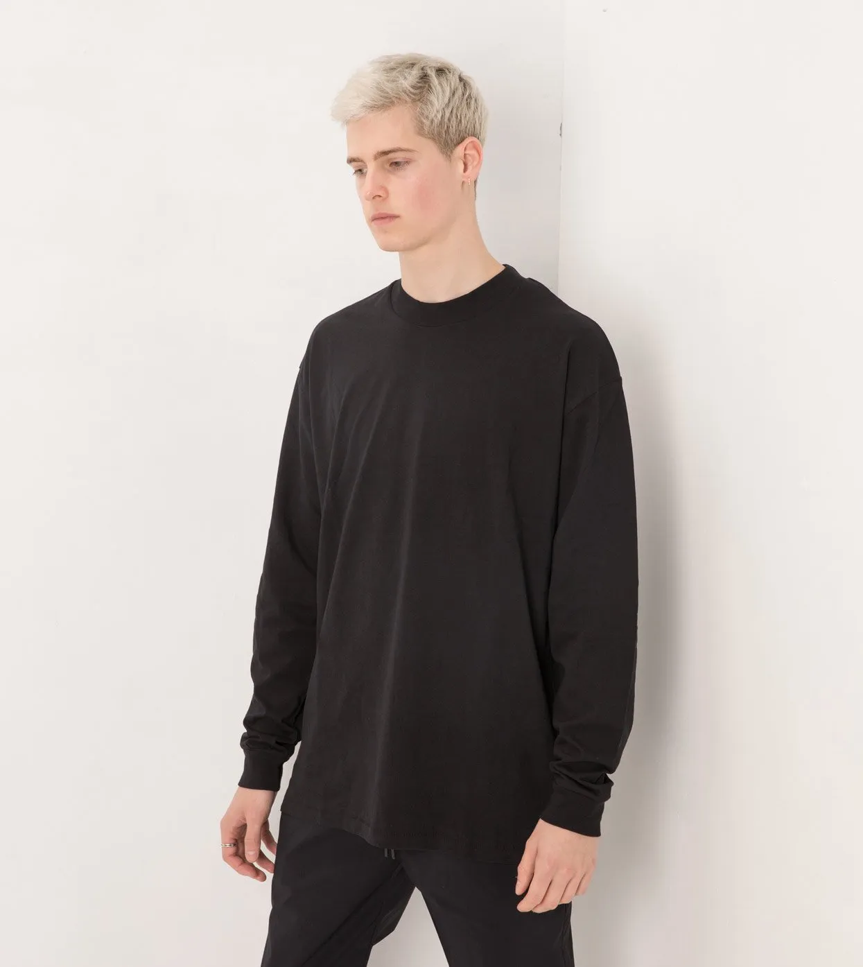 Box LS Tee Black