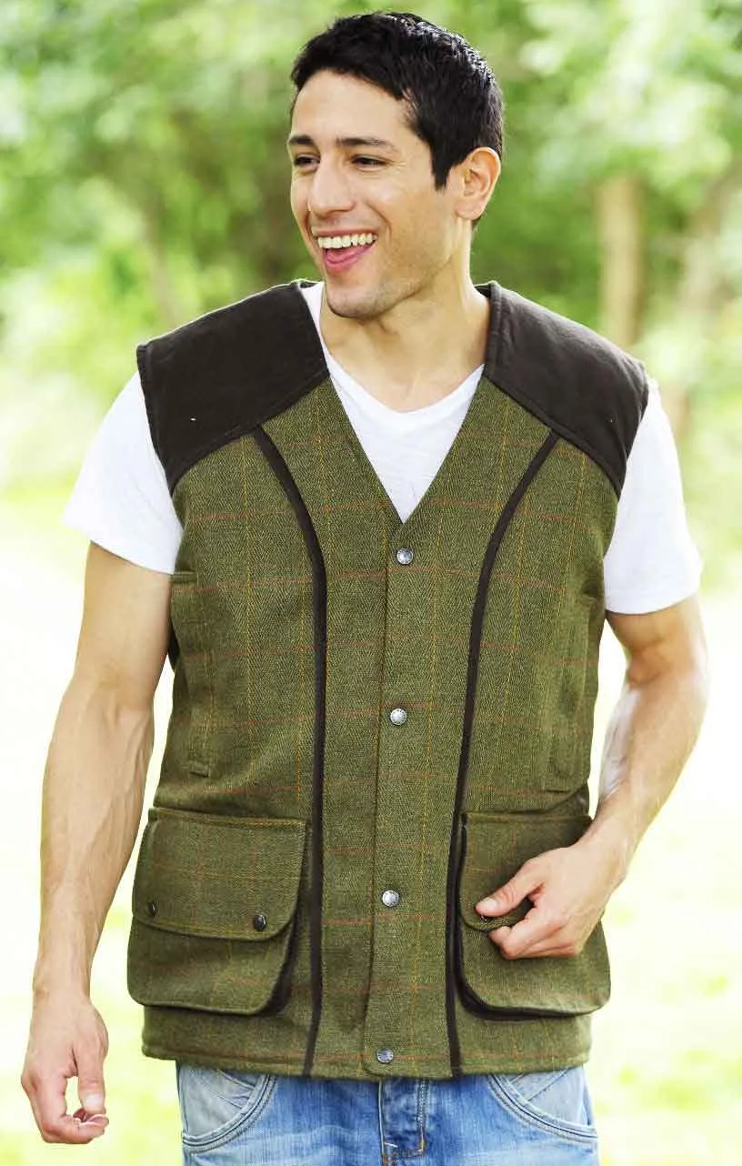 Bronte Derby Tweed Field Waistcoat