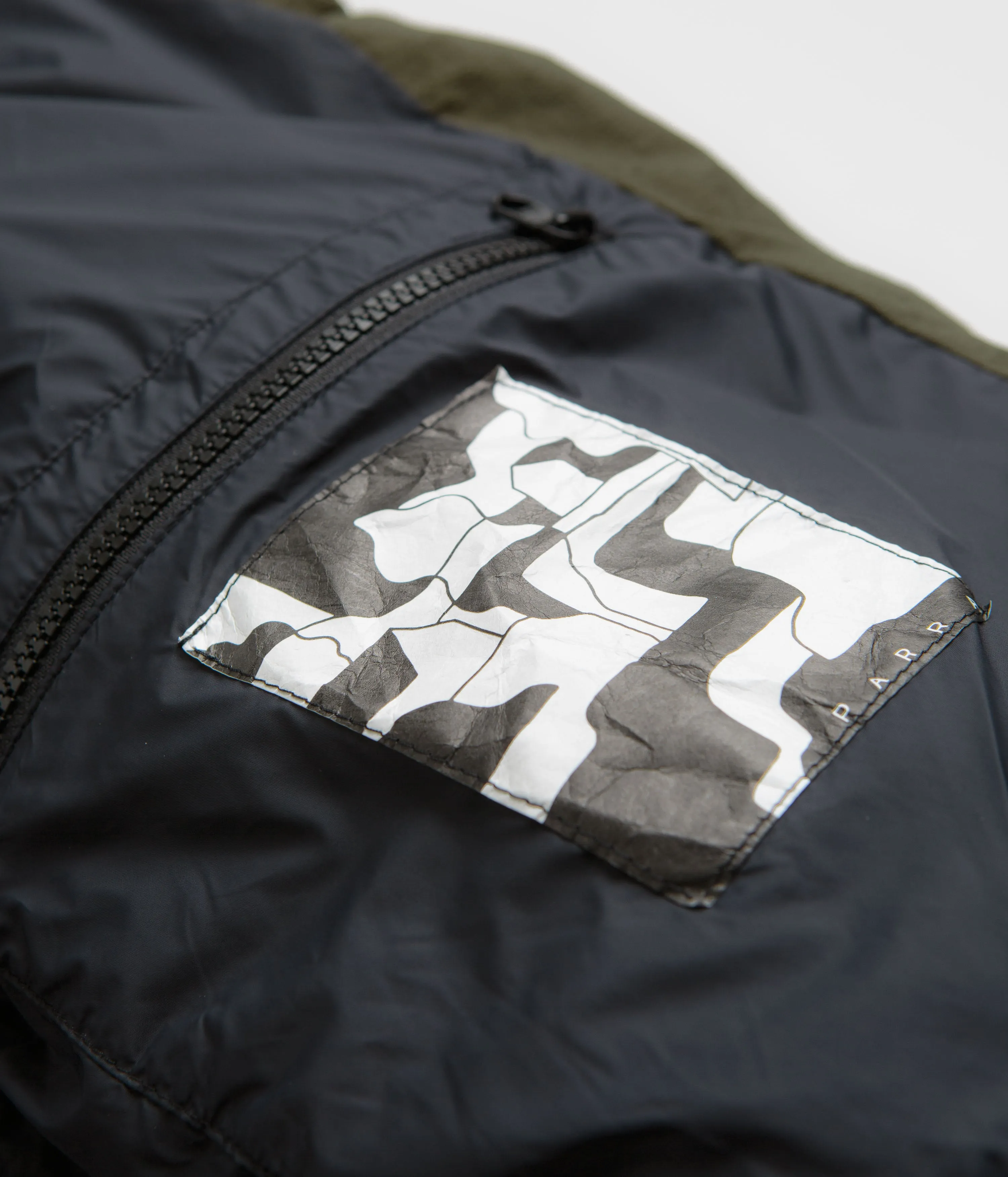 by Parra Boring Village Puffer Jacket - Green