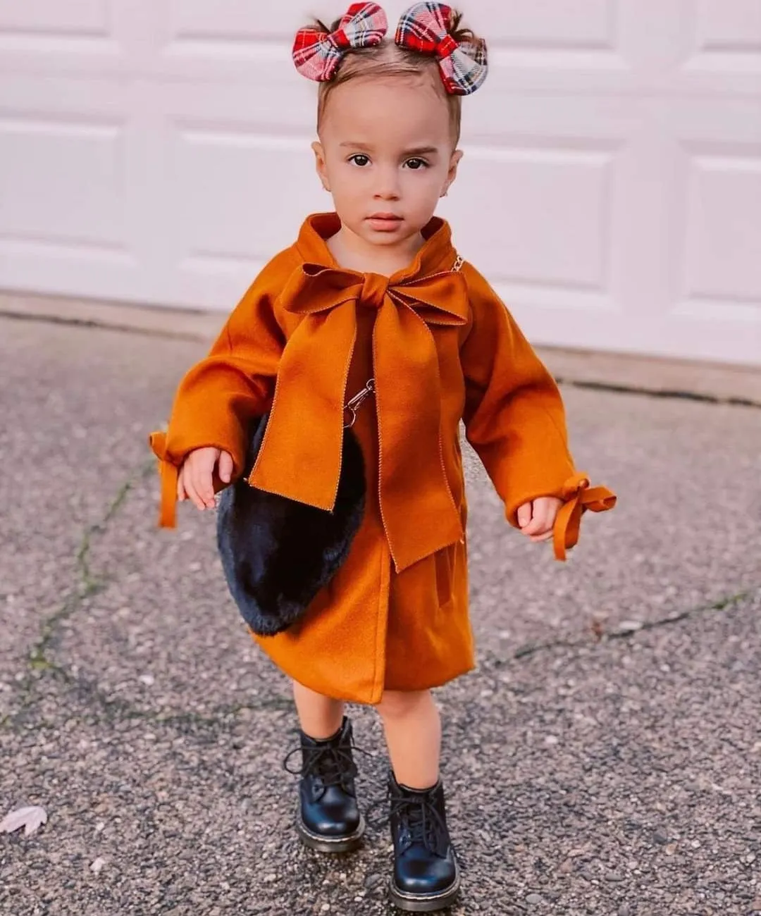 Caramel Melton Coat #100013