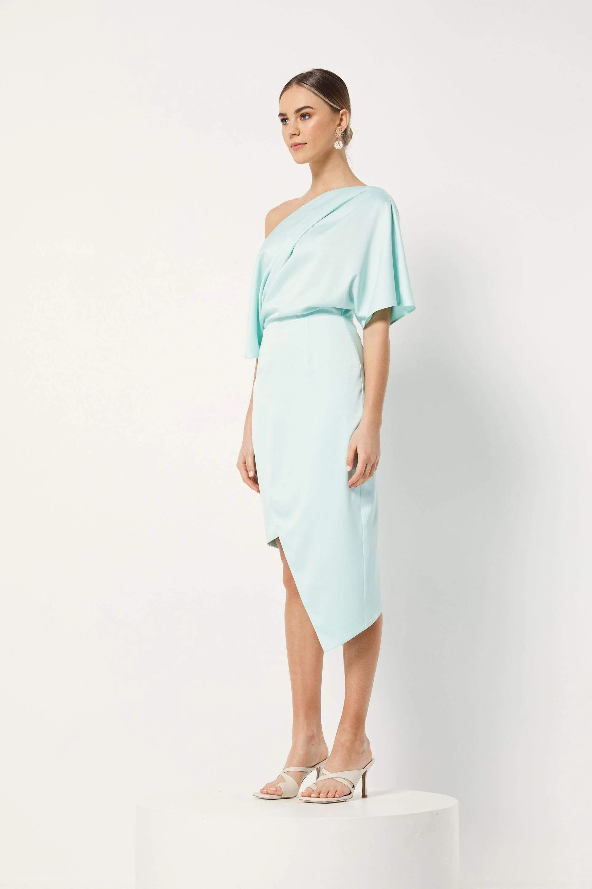 Carson Dress Seafoam