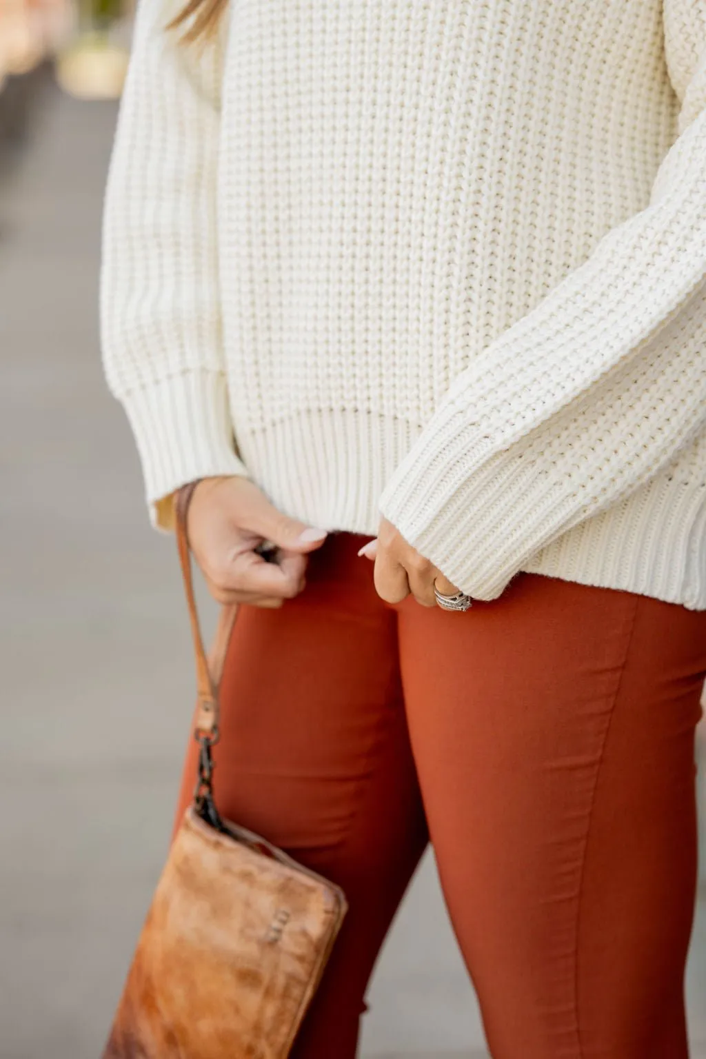 Chunky Knit Turtleneck Sweater