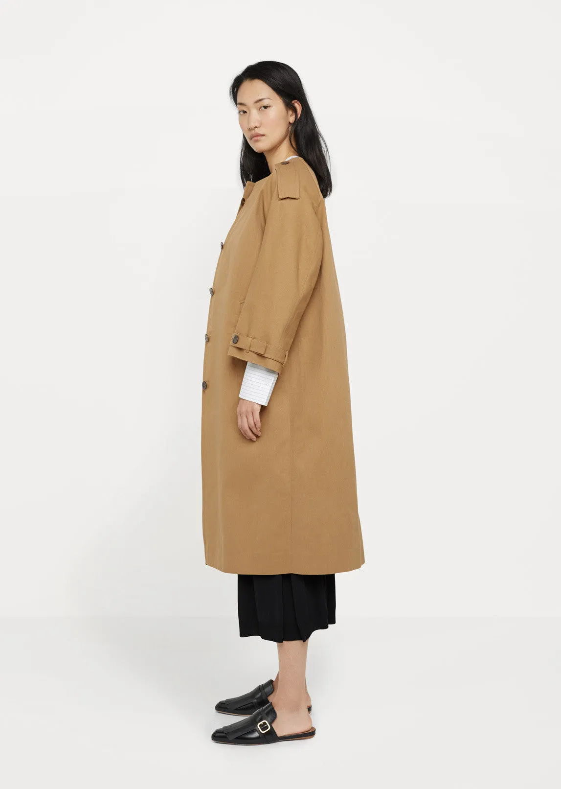 Clacson Round Neck Coat