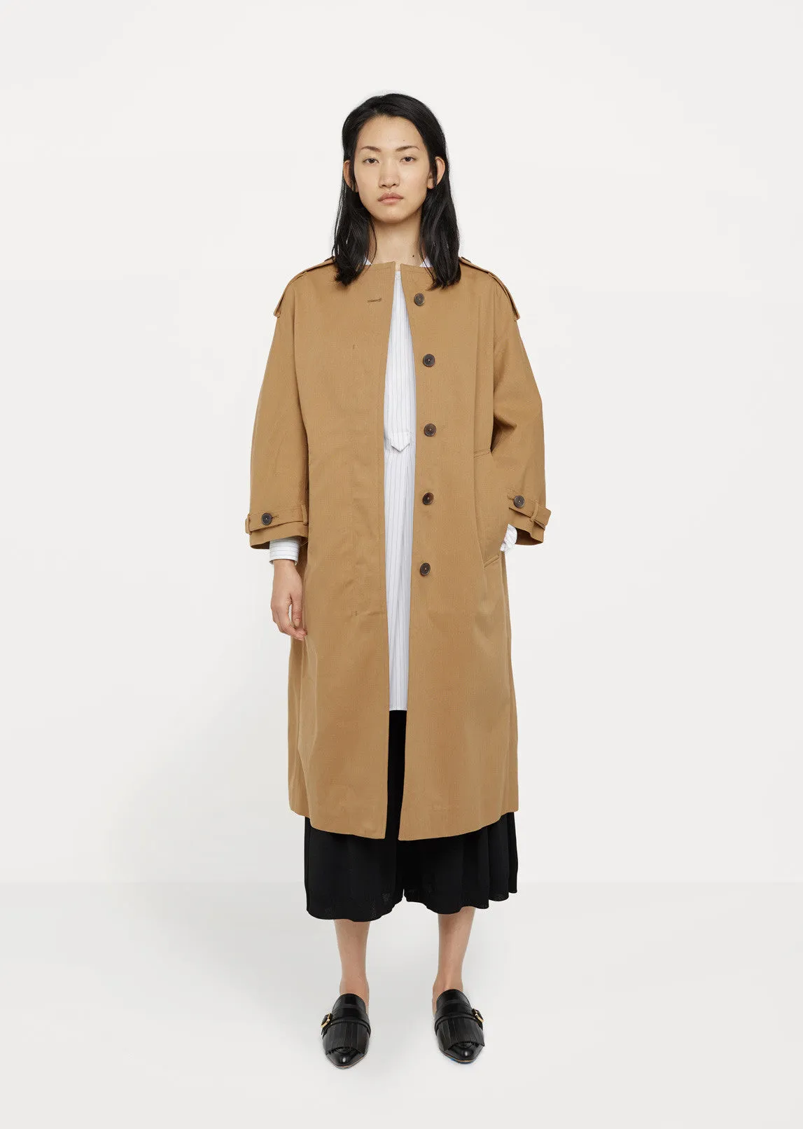 Clacson Round Neck Coat