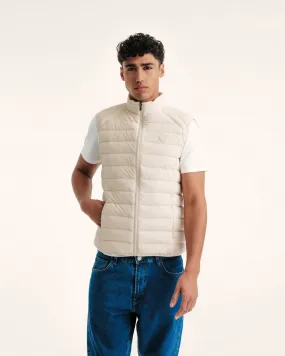 Clay Arafo stretch sleeveless puffer jacket