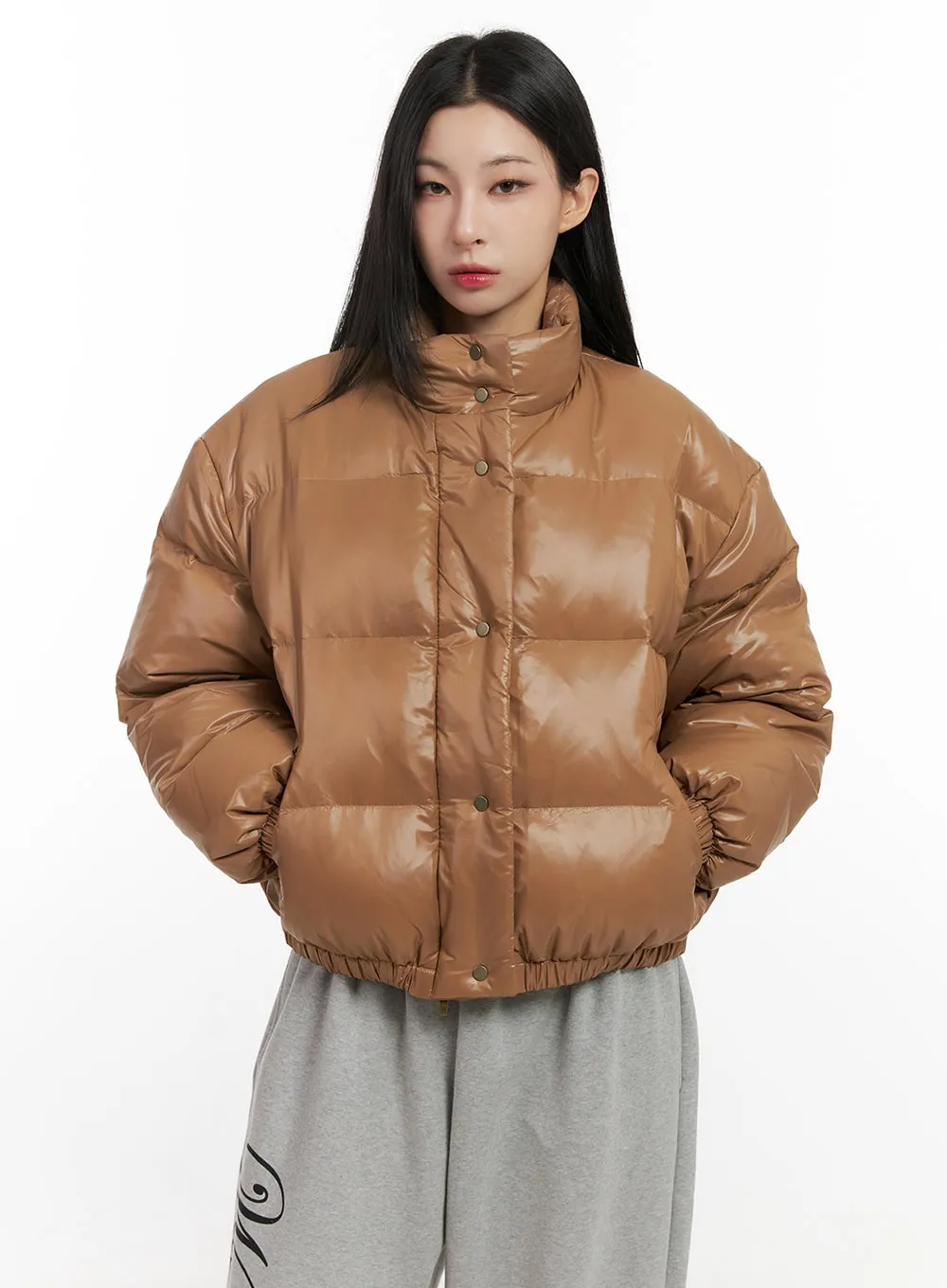 Cozy Zip-Up Puffer Jacket CN416