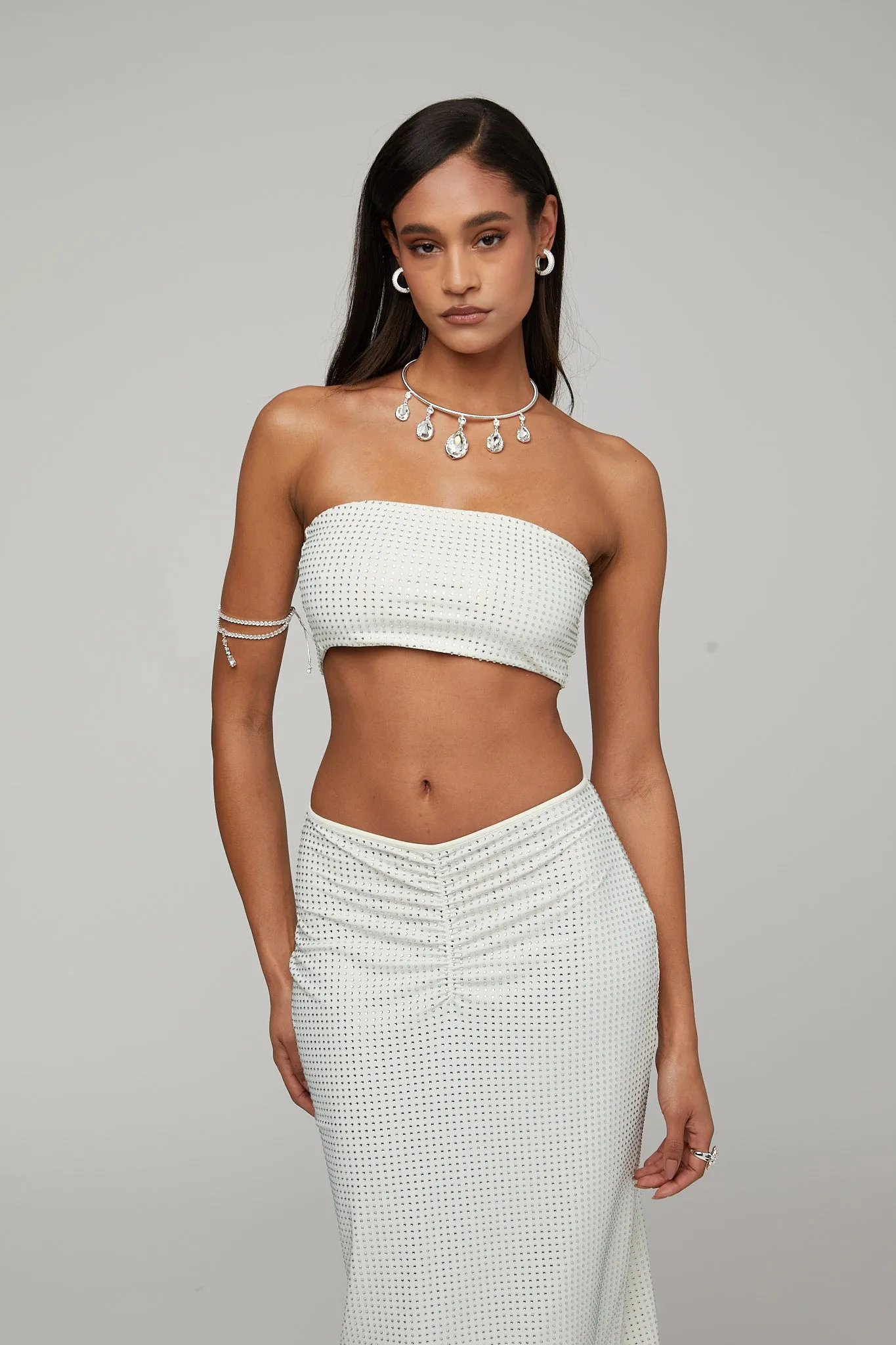 Crystal Bandeau Top