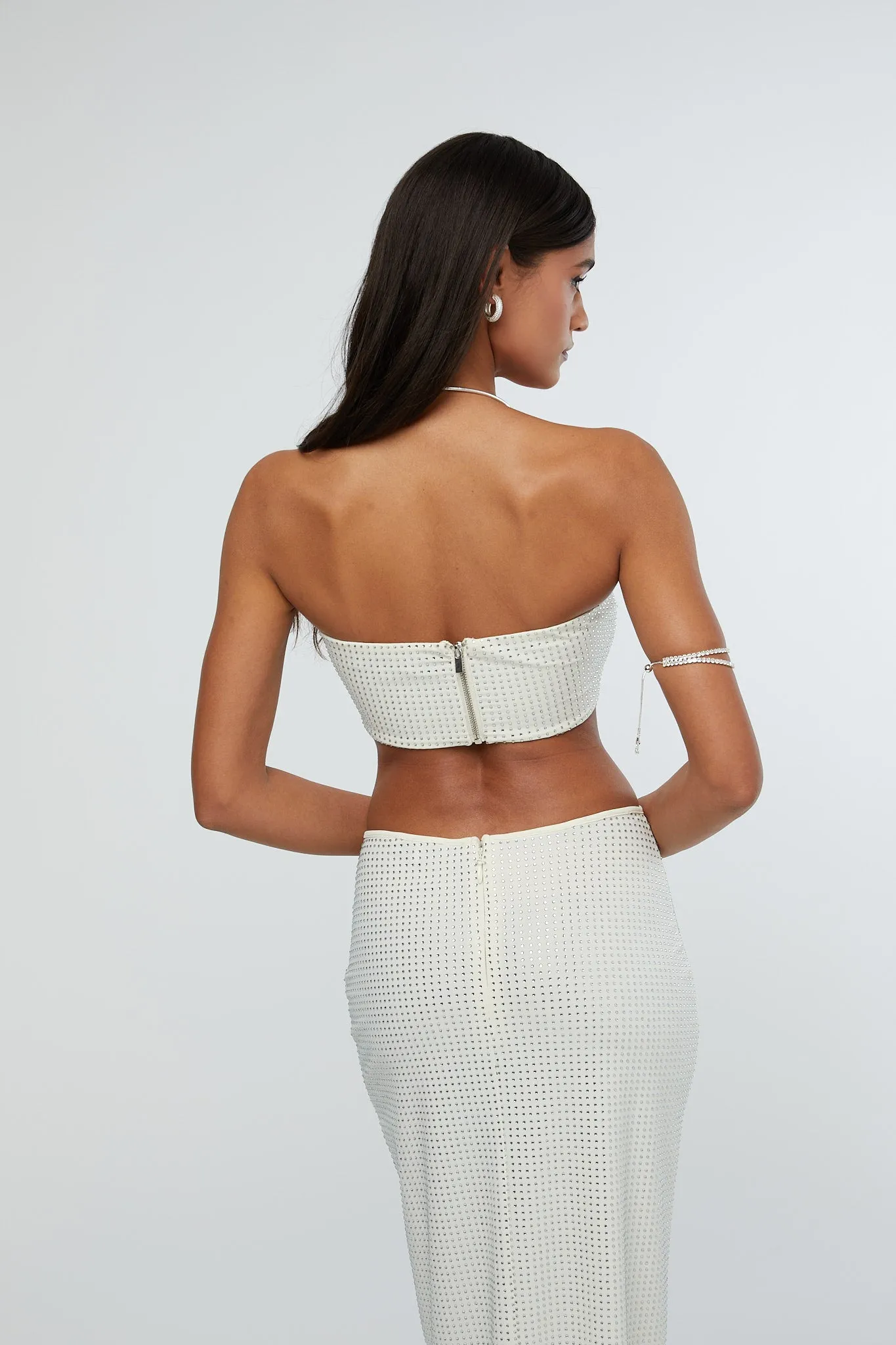 Crystal Bandeau Top