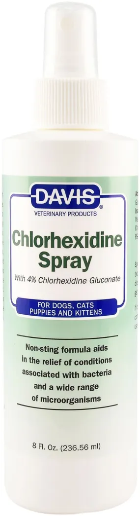 Davis 4% Chlorhexidine Spray, 8 oz