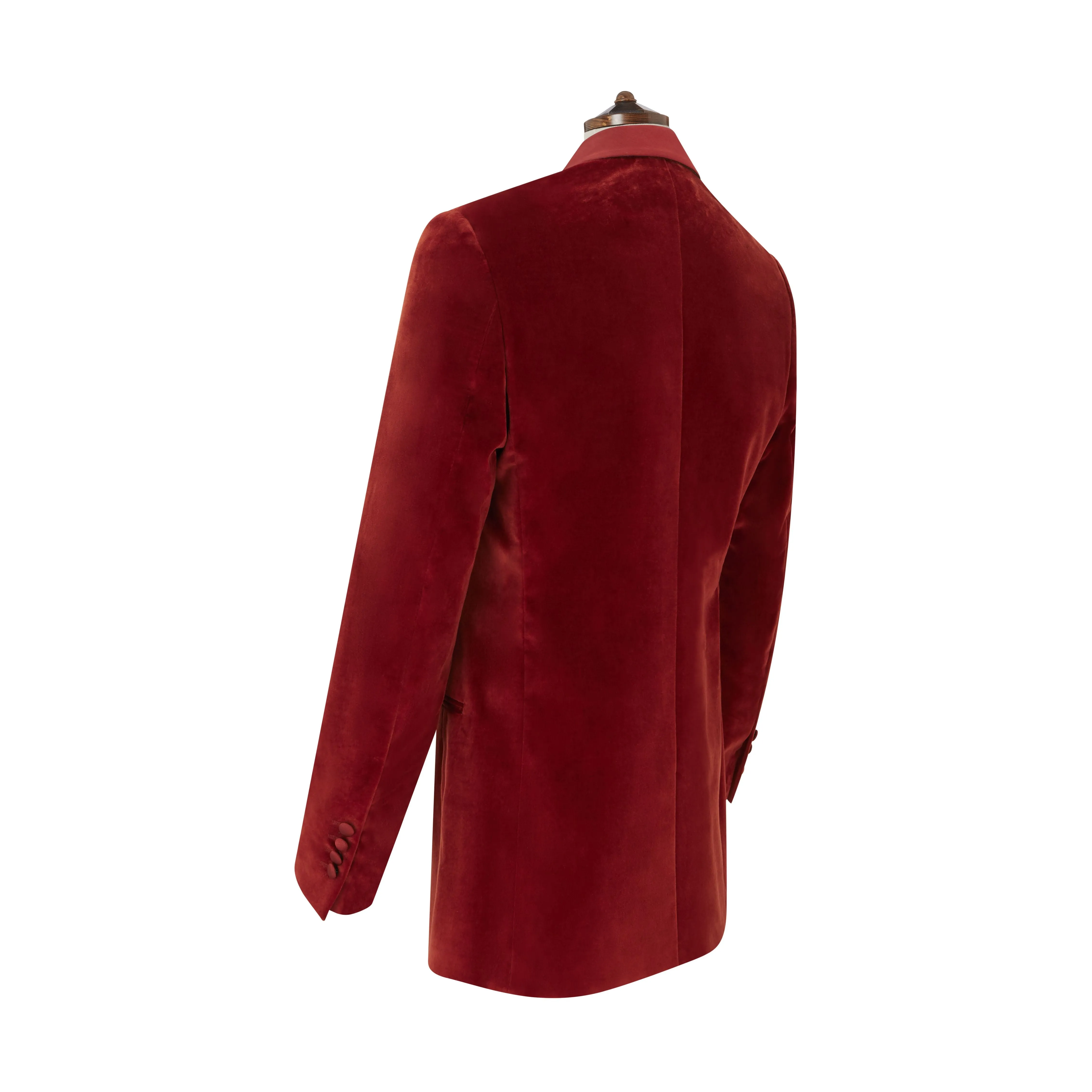 Devere Rust Velvet Formal Jacket