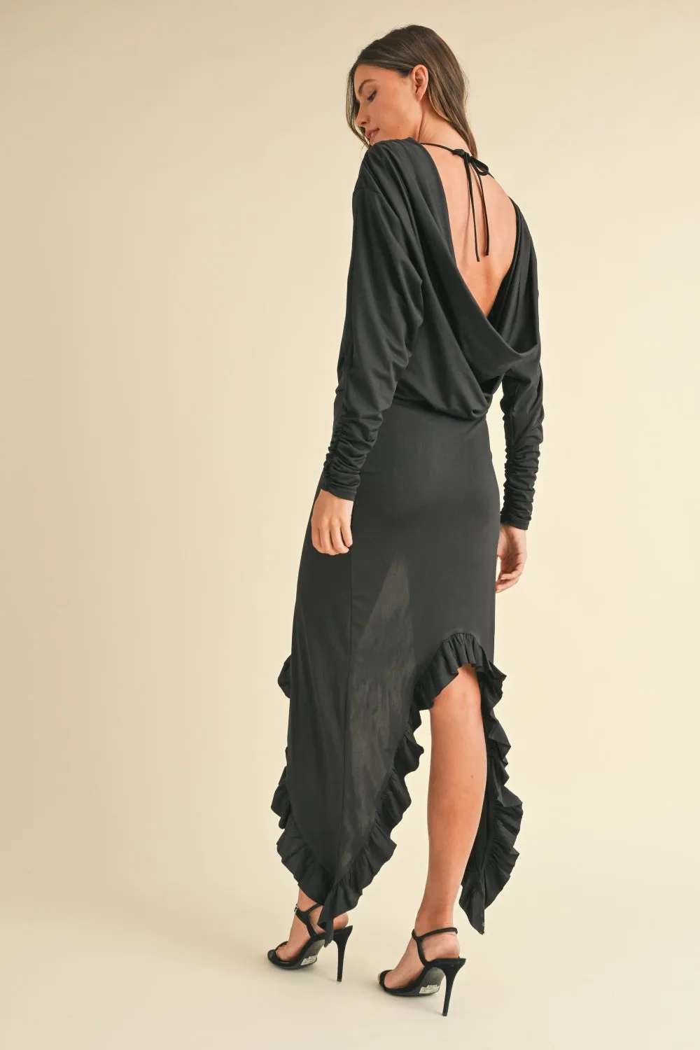 Diana Asymmetric Hem Dress