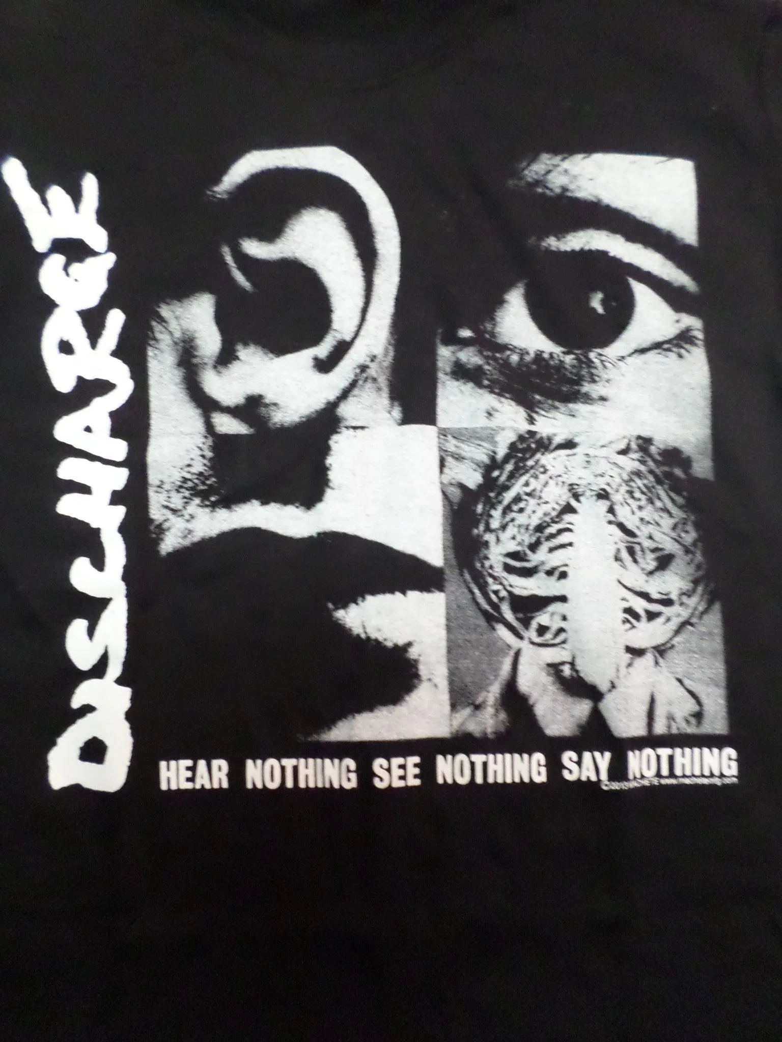 Discharge Hear See Say Nothing T-Shirt