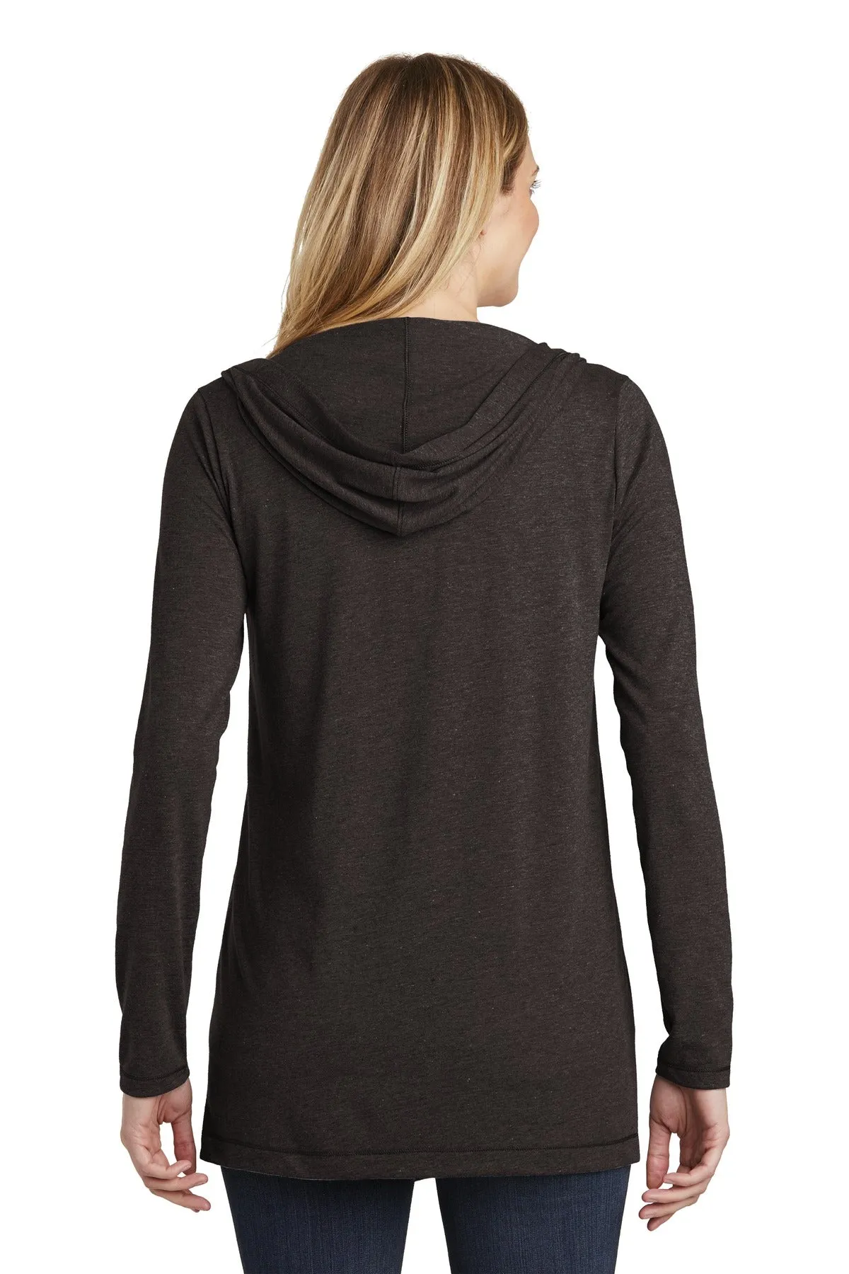 District ® Women's Perfect Tri ® Hooded Cardigan. DT156