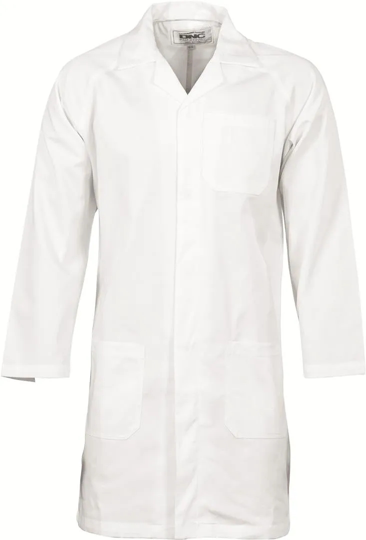 DNC Polyester Cotton Dust Coat (Lab Coat)  (3502)