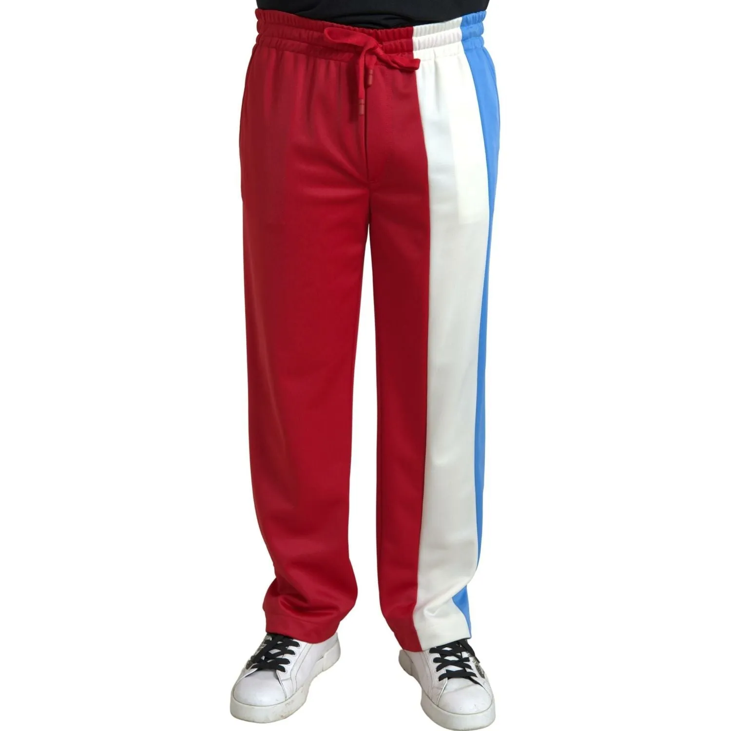 Dolce & Gabbana Elegant Striped Drawstring Sweatpants