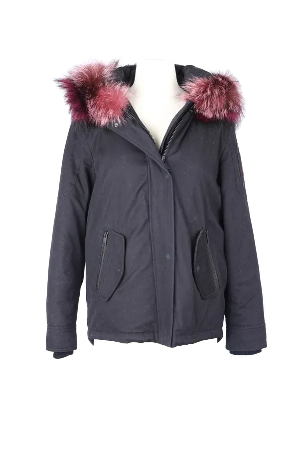 Down Filled Puffer Jacket W/ Fur Hood