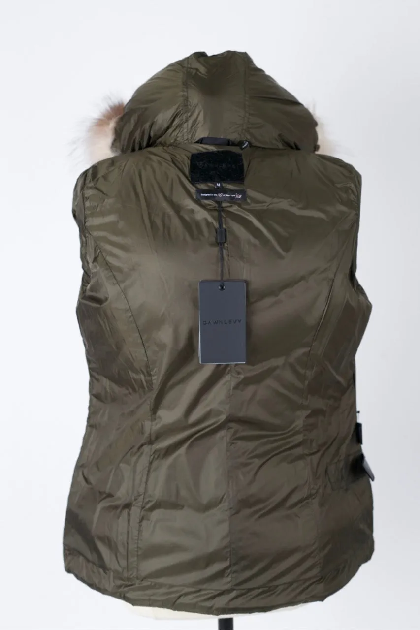 Down Puffer Jacket W/ Fur Hood