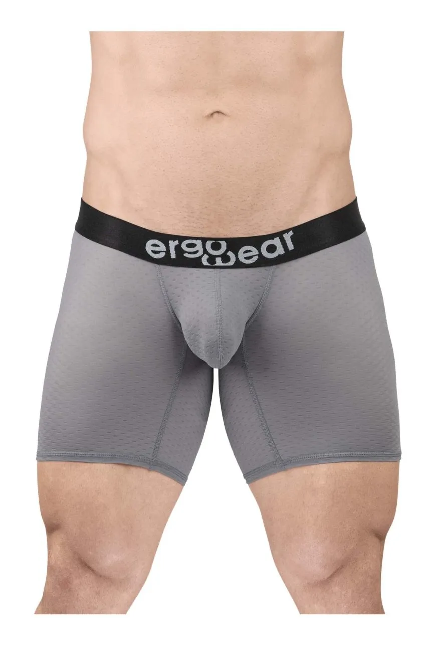 ErgoWear EW1685 MAX FLOW Boxer Briefs Color Gray